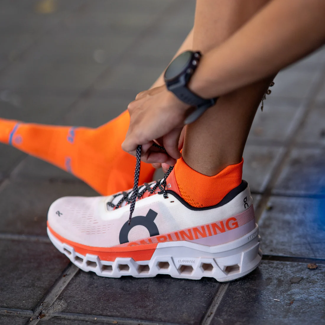 Носки для бега SPORCKS NOOSA V2, оранжевый