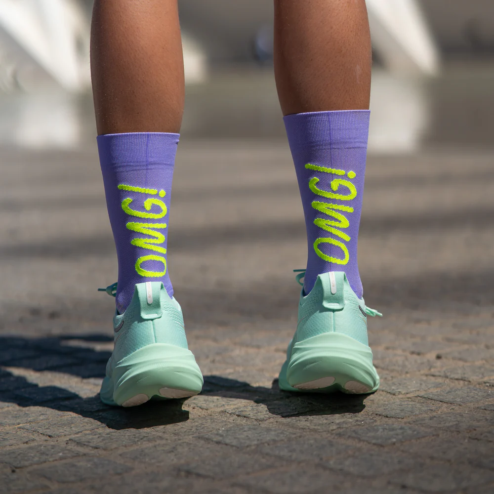 Носки для бега SPORCKS OMG, фиолетовый