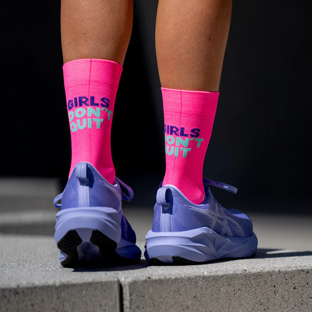 Jooksusokid SPORCKS GIRLS DON'T QUIT, roosa
